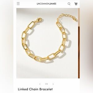 Uncommon James Linked Chain Bracelet